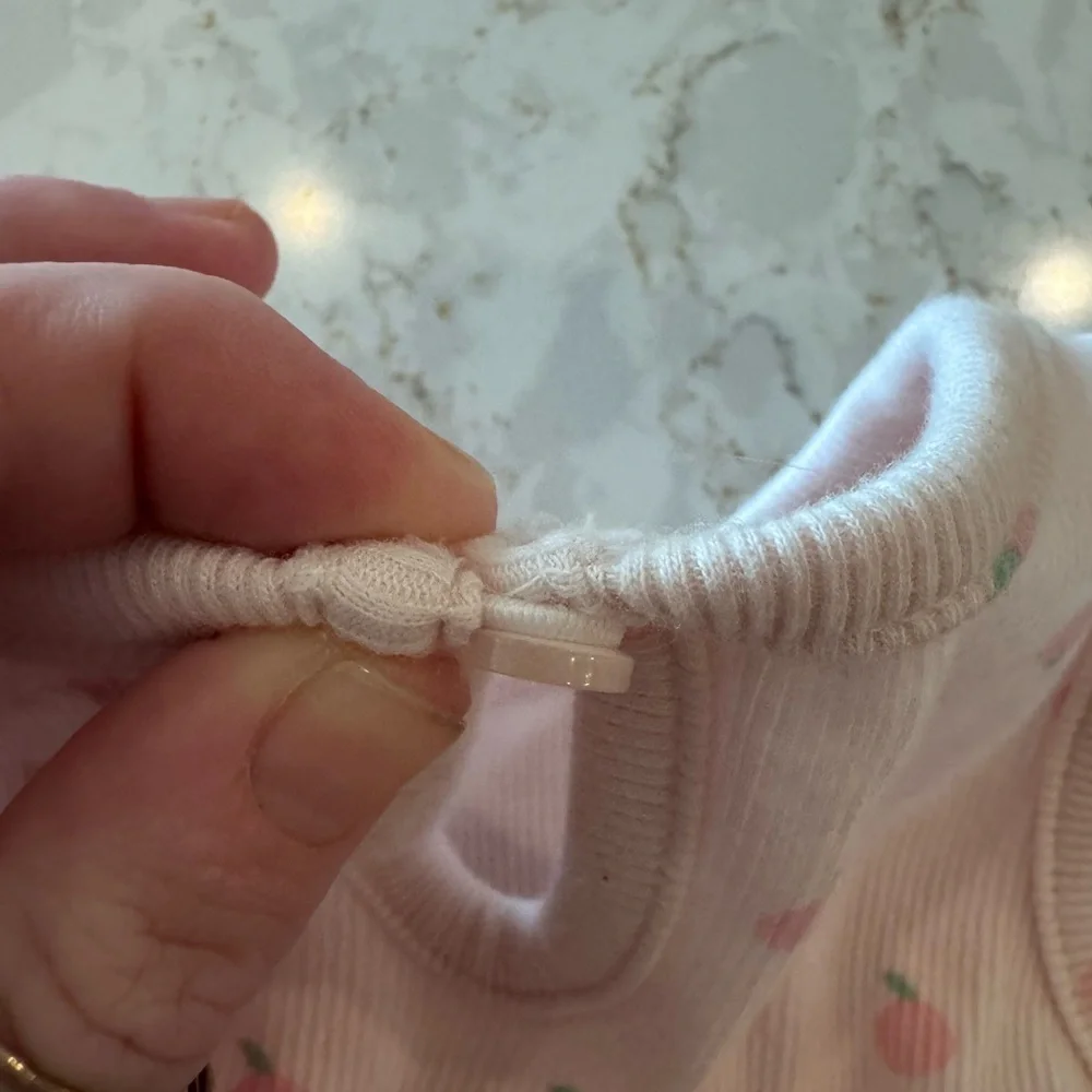 Carter’s 9M baby girl dress with diaper cover and bow